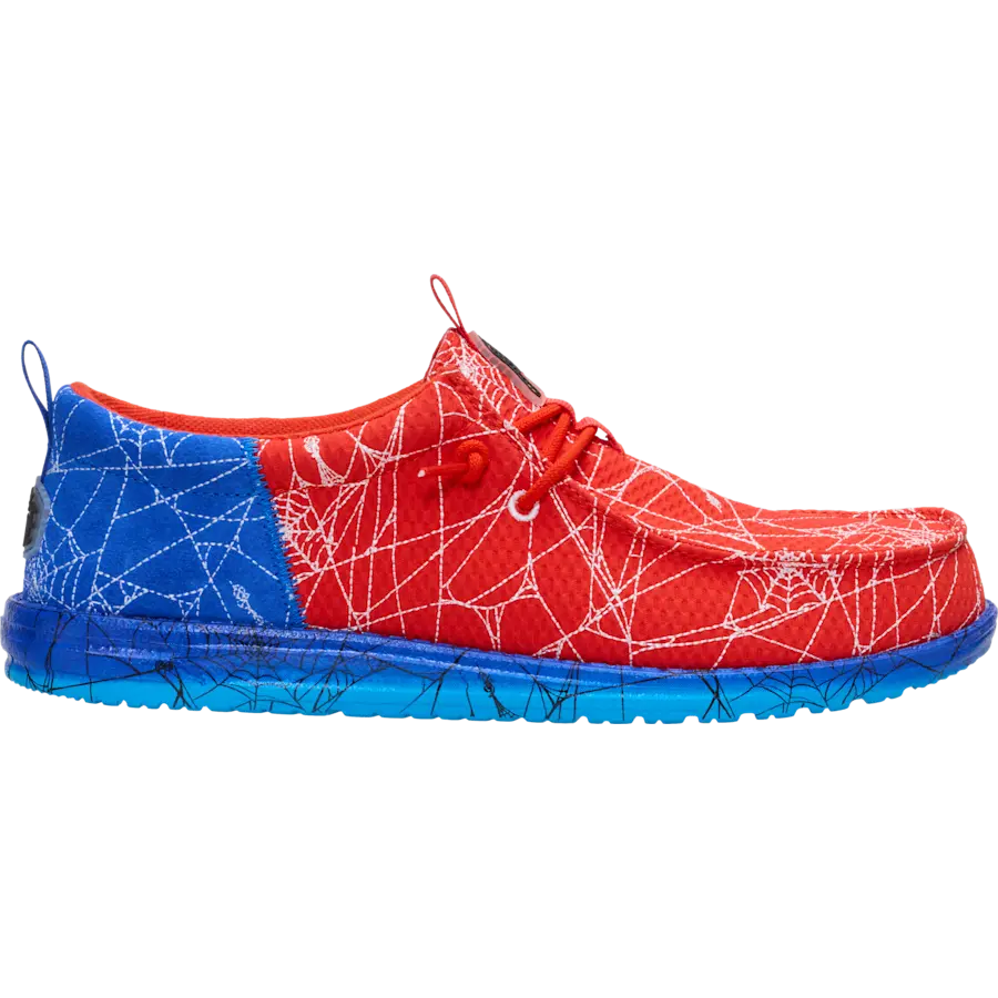 Marvel Studios x HeyDude Wally Funk Spiderman Webshooter - Crocs